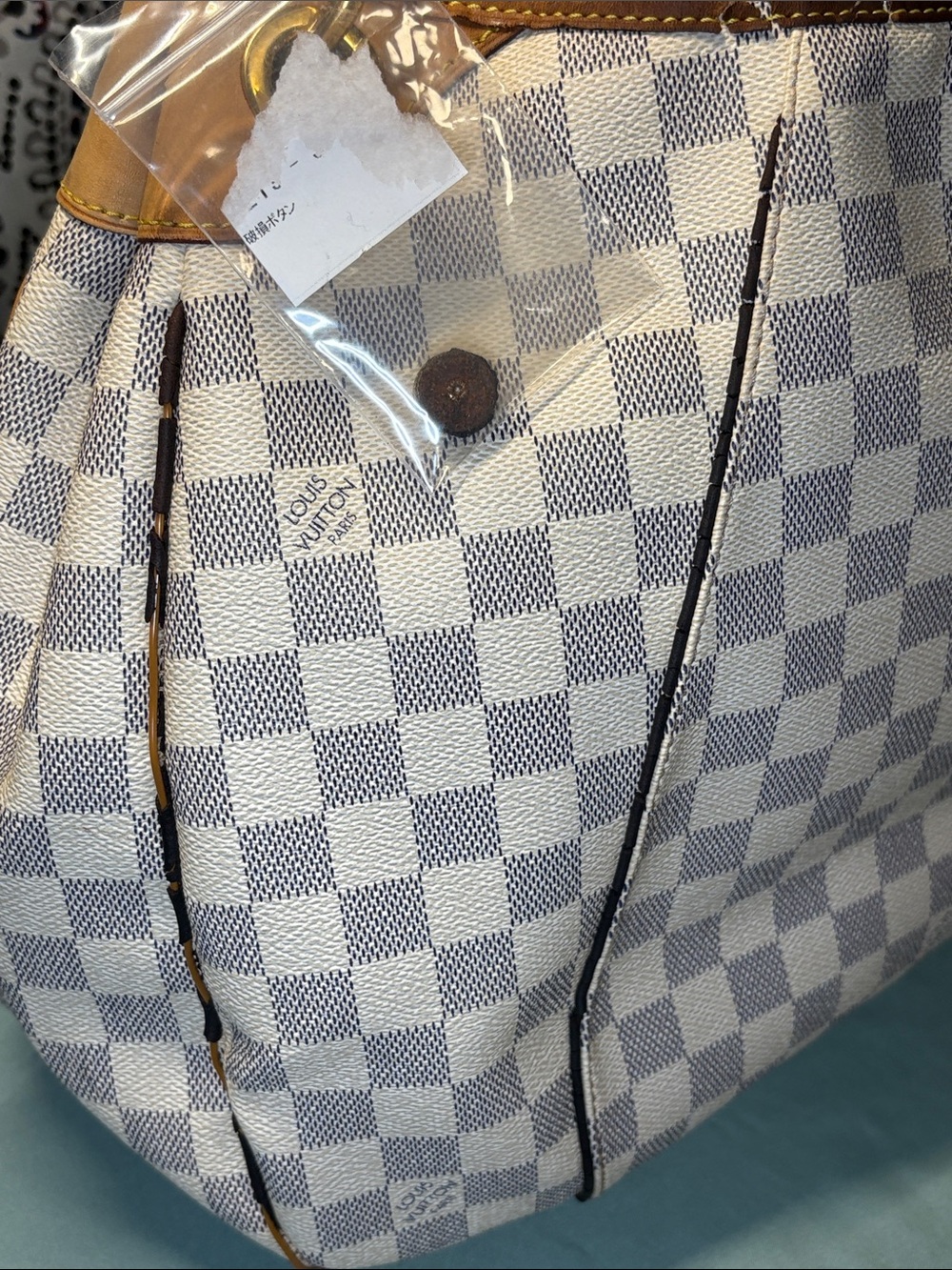 Louis Vuitton Damier Azur Galliera PM - AS IS Rehab Candidate - Picture 10 of 16